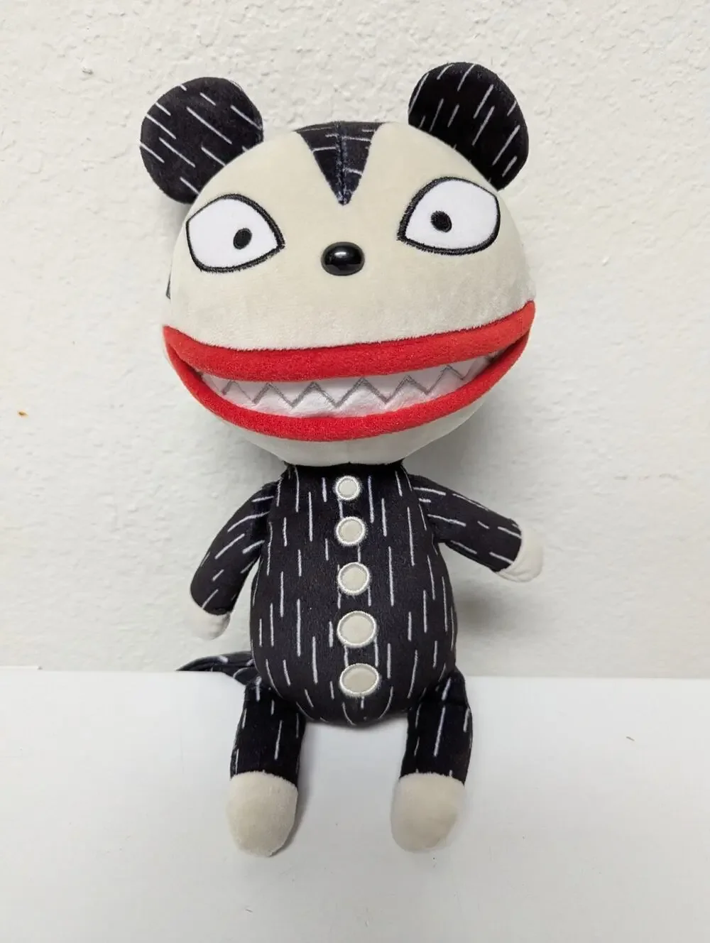 Disney Store Vampire Teddy The Nightmare Before Christmas stuffed animal plush
